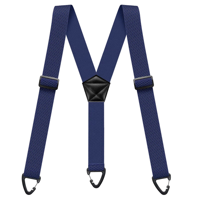 Adjustable Work Suspenders with Metal Clips – X-Back & Y-Back Designs for Men | Thomler