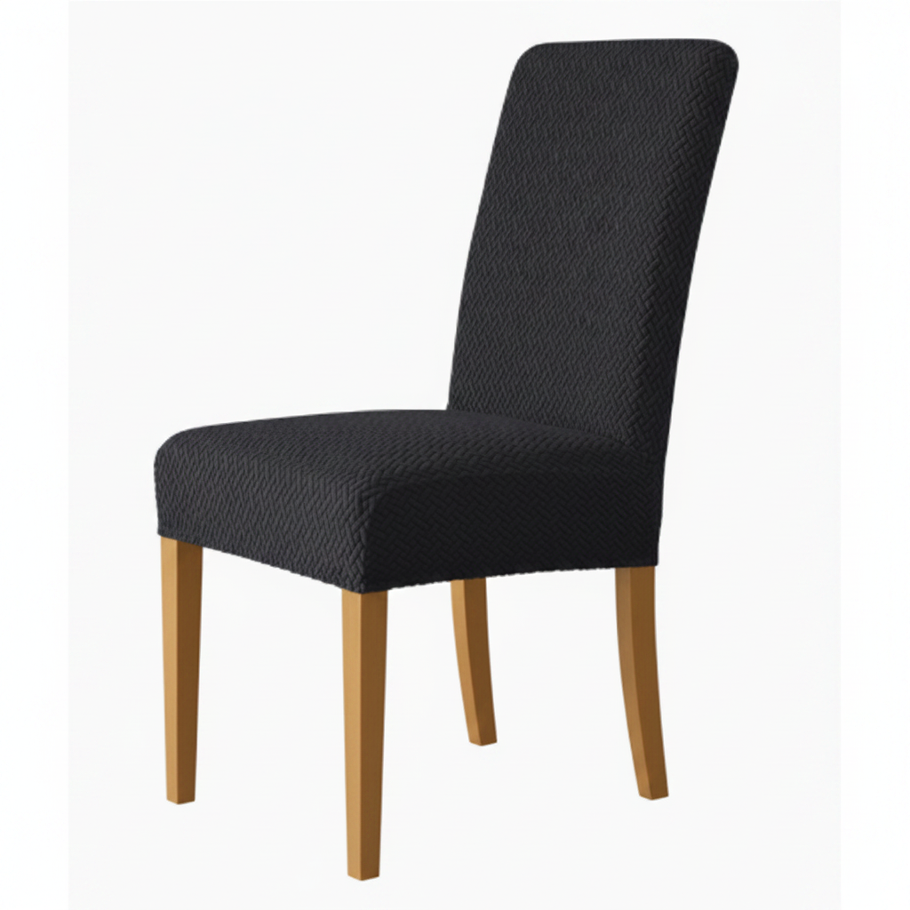 Stretch Velvet Dining Chair Covers Elastic Parsons Slipcovers Set for Home Events Machine Washable Spill Protection | Thomler
