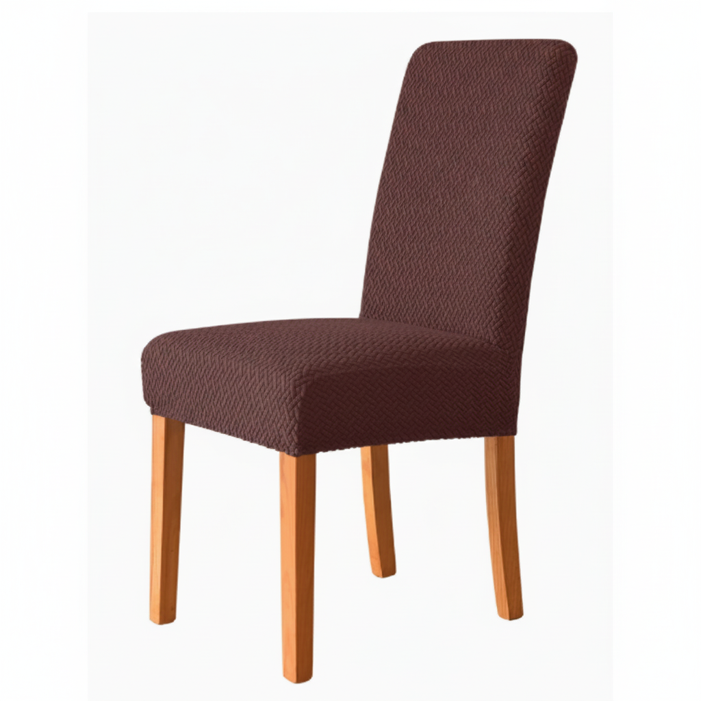 Stretch Velvet Dining Chair Covers Elastic Parsons Slipcovers Set for Home Events Machine Washable Spill Protection | Thomler