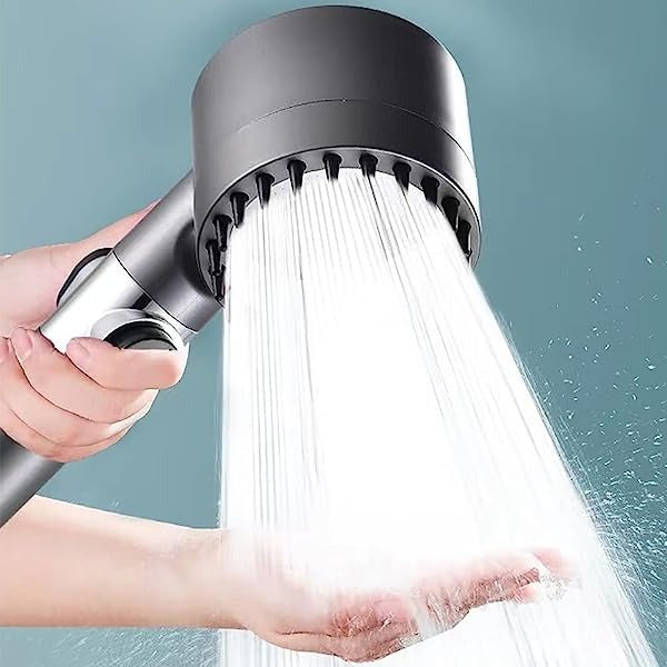 Filtered Rainfall Showerhead with Pressure Boost & Water-Saving Flow Control for Bathroom | Thomler