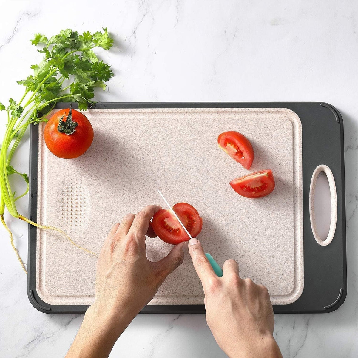 Stainless Steel Cutting Board for Sanitary Food Prep & Heavy Use | Thomler
