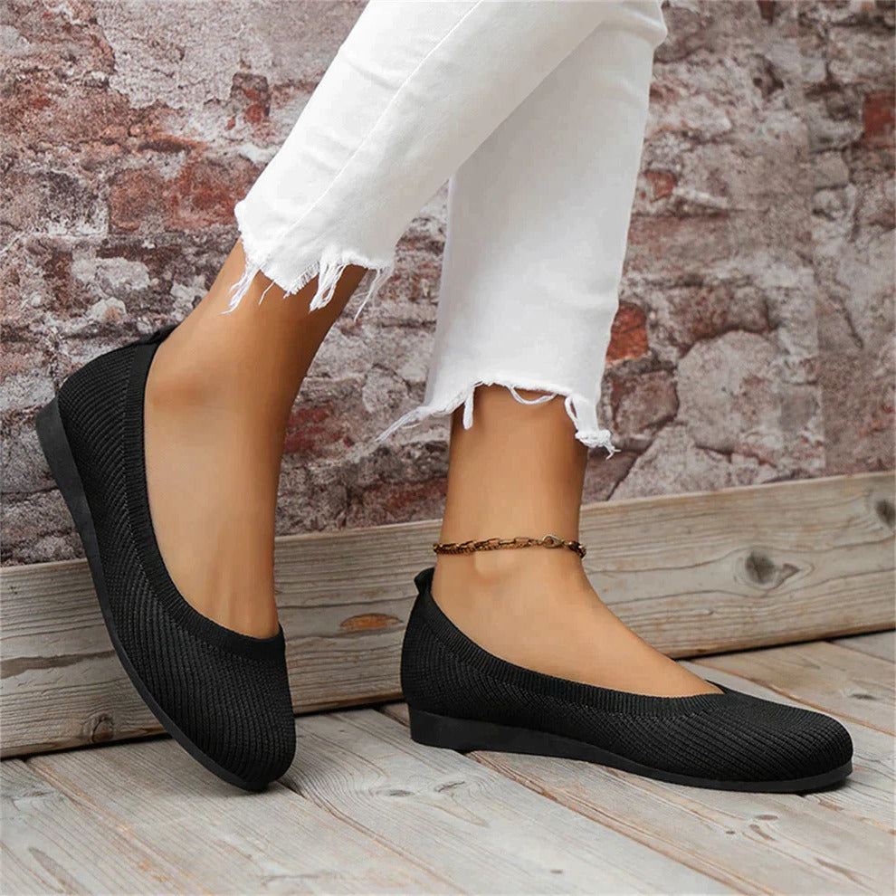 Women's Memory Foam Slip-On Sneakers with Arch Support – Lightweight Non-Slip Walking Shoes for Everyday Comfort | Thomler