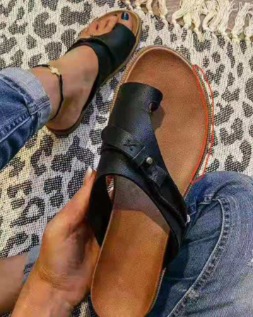 Arch Support Slide Sandals for Women and Men Plantar Fasciitis Relief Cushioned Orthopedic Footbed Slip-On Summer Shoes for Flat Feet Foot | Thomler