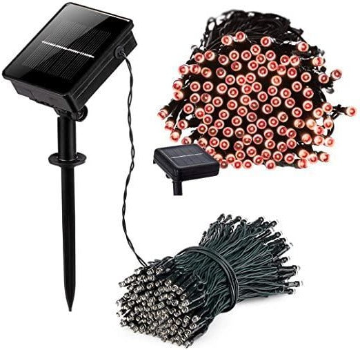 Solar Fairy Lights 100 LED String for Outdoor Garden Patio Yard Tree Decoration Wireless Waterproof Ambience Lighting 56 ft | Thomler