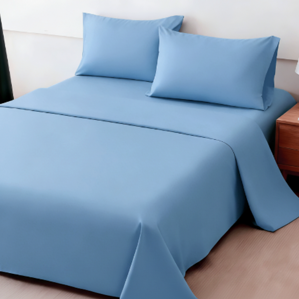 Temperature-Regulating Bamboo Viscose Sheet Set with Stay-Put Deep Pockets – Full, Queen & King Available | Thomler
