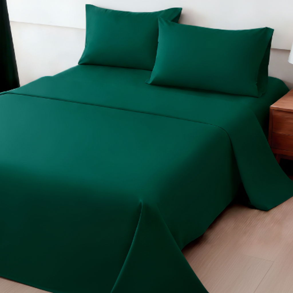 Temperature-Regulating Bamboo Viscose Sheet Set with Stay-Put Deep Pockets – Full, Queen & King Available | Thomler