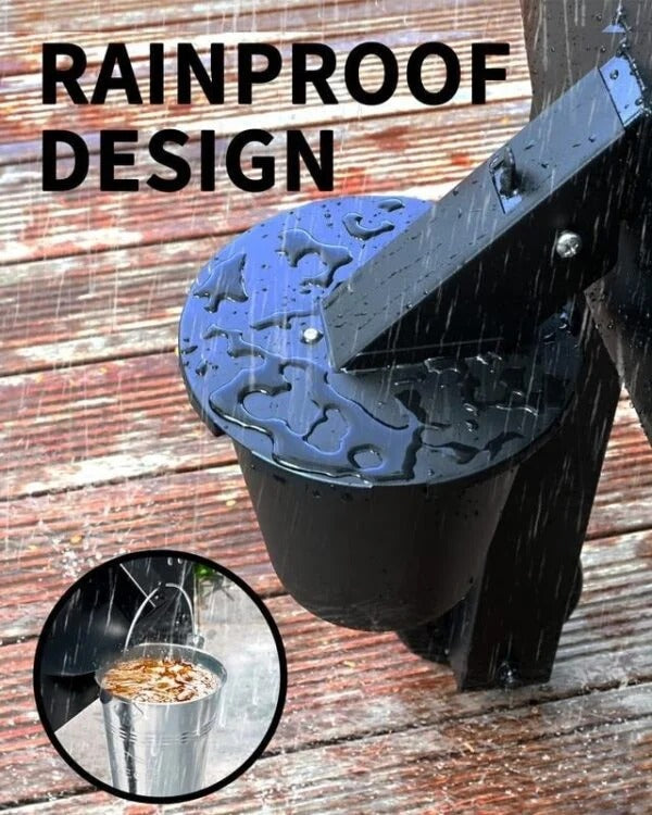 Drip Pan with Lid for BBQ Pellet Smoker Grease Management – Washable Insert & No-Tool Setup for Outdoor Cooking Mess Control | Thomler