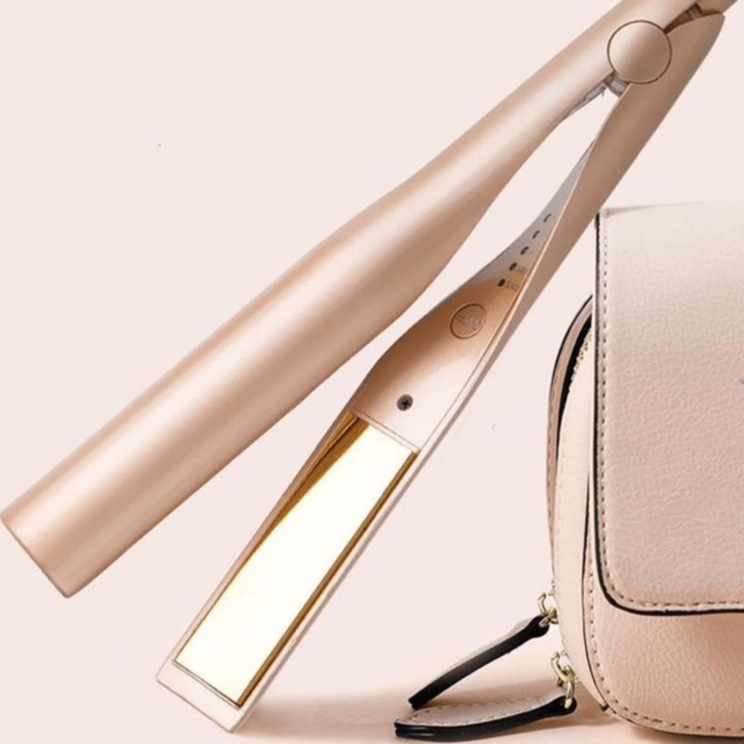 Dual-Function Hot Styling Iron for Curls & Straightening – Quick Heat Tech for Smooth Finish | Thomler