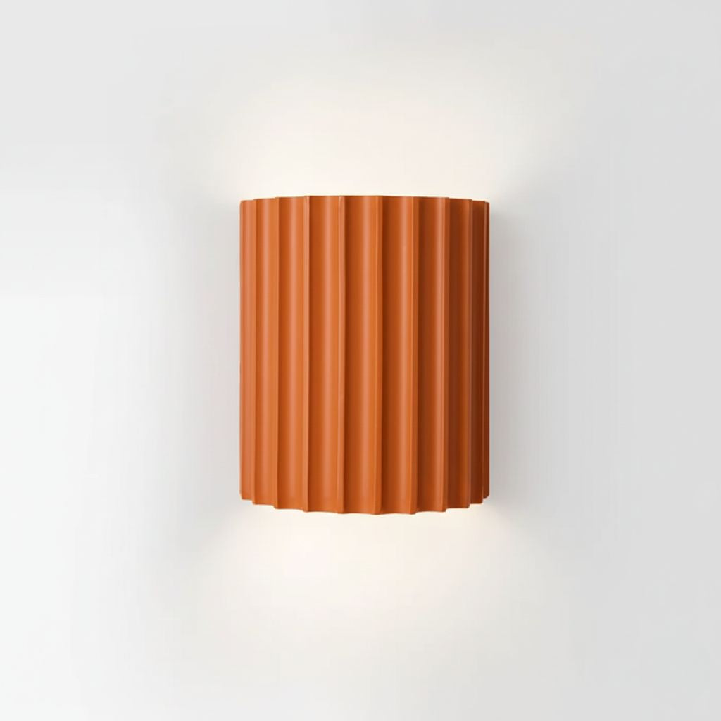 Resin Wall Sconce with LED Lighting – Minimalist Scandinavian Design for Living Room, Bedroom & Hallway | Thomler