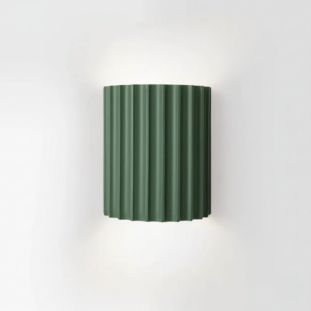 Resin Wall Sconce with LED Lighting – Minimalist Scandinavian Design for Living Room, Bedroom & Hallway | Thomler