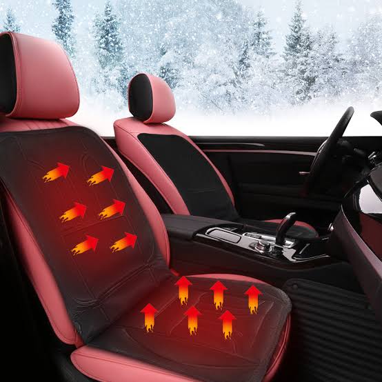 12V Car Seat Heating Pad Full Body Warmer for Winter Driving with Fast Heat-Up & Universal Fit for SUVs Trucks Vans | Thomler
