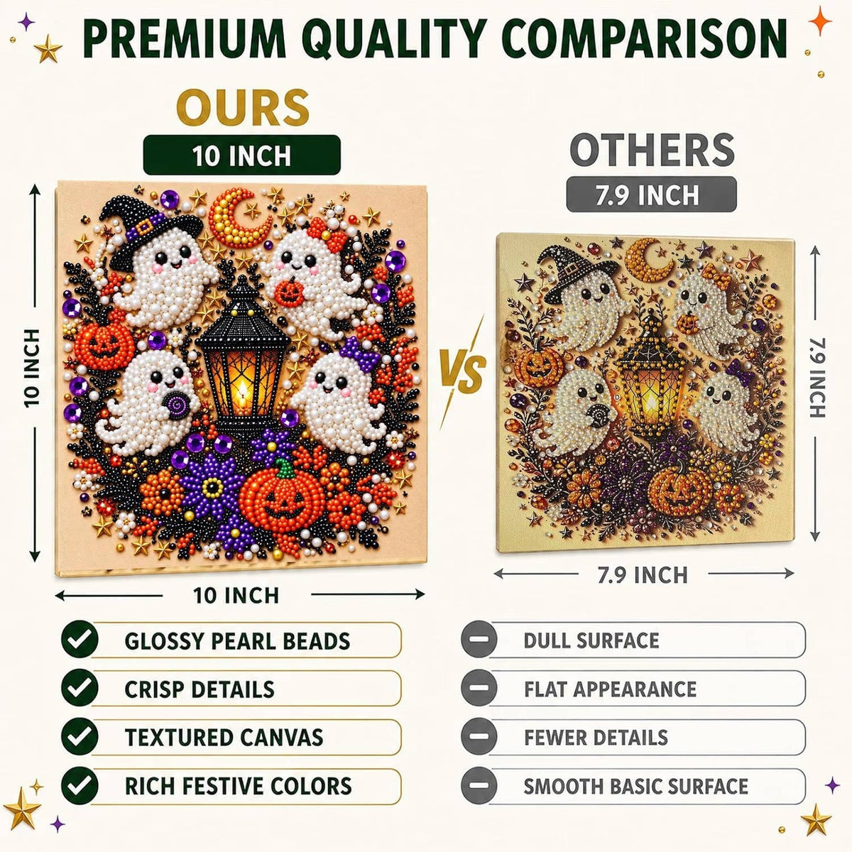 DIY Bead Art Kits – Spooky Halloween Wall Decorations for Crafters | Thomler