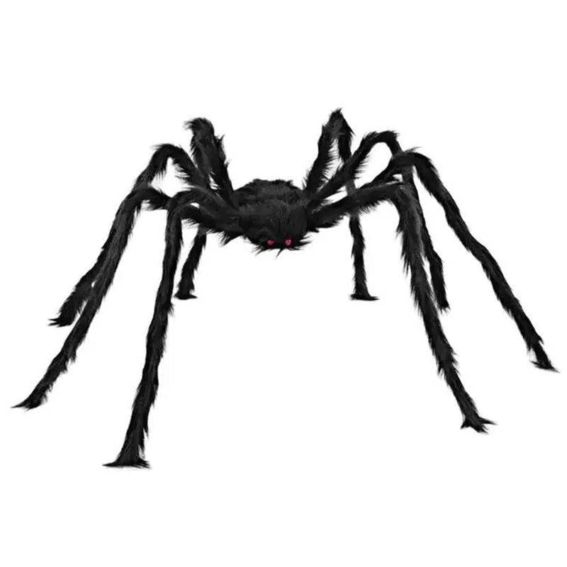 Oversized Poseable Arachnid Props Set – 63-Inch Dark Decorations for Yard & Indoor Haunted Displays | Thomler