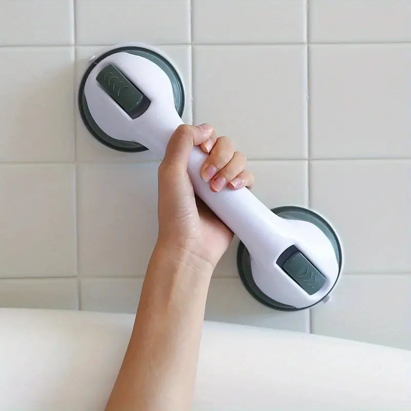 Suction Cup Safety Grab Bar for Bathroom Shower Tub Wall Mounted Handle Rail Elderly Senior Accessibility Support Railing | Thomler