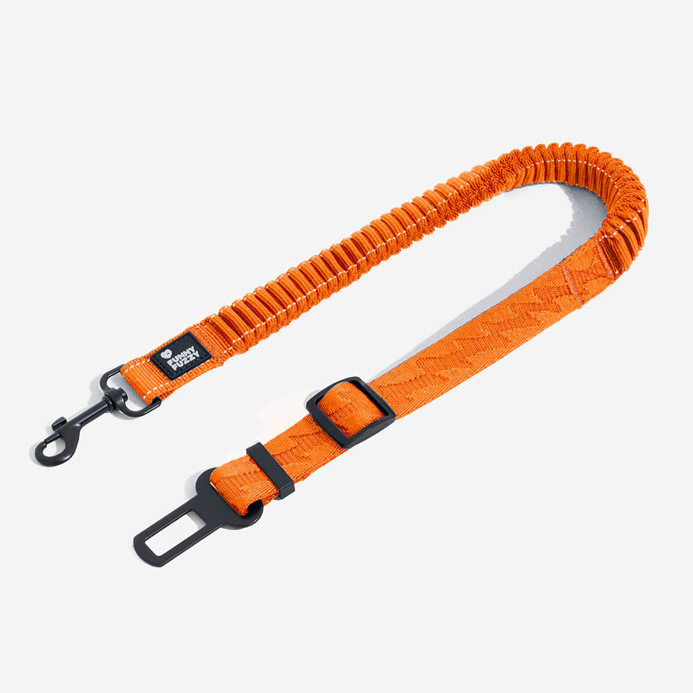 Adjustable Pet Safety Harness Tether for Car Travel with Reflective Strap & Elastic Shock Absorber for Dogs | Thomler