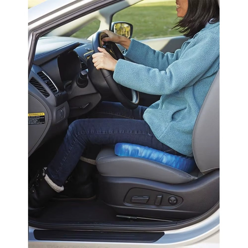 Orthopedic Gel Seat Cushion for Tailbone and Lower Back Relief – Pressure Reducing Support Pad for Office Chairs, Car Seats & Wheelchairs | Thomler
