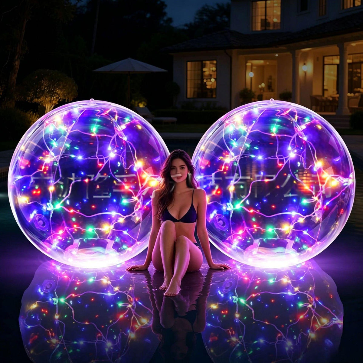 Solar Floating Pool Light – Color-Changing Waterproof Orb for Pools, Patios & Gardens | Thomler