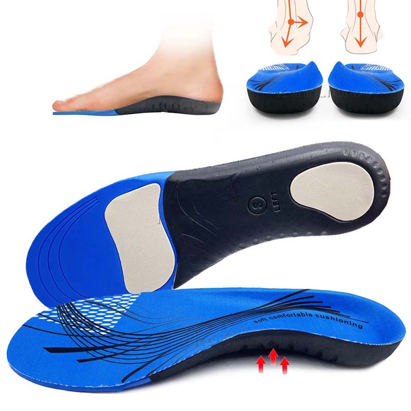 Orthopedic Insoles for Overpronation – Contoured Arch Support & Deep Heel Cup for Walking, Work & Athletic Footwear | Thomler