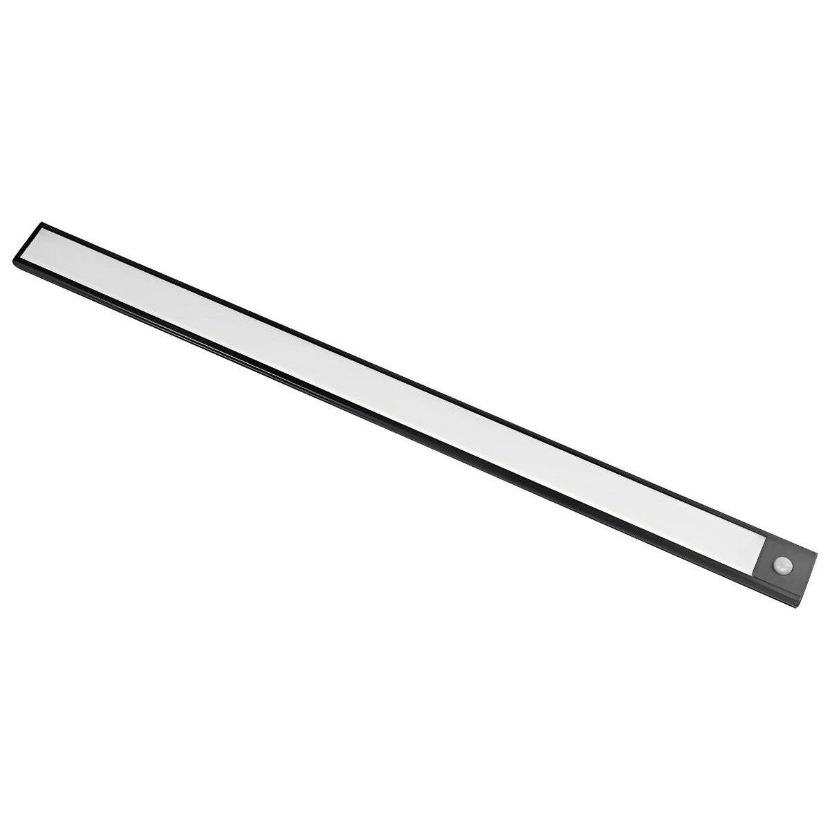 Cabinet Light Aluminium 60.0 cm Motion Sensor USB Rechargeable Kitchen Wardrobe Under Cabinet LED Strip Lighting | Thomler