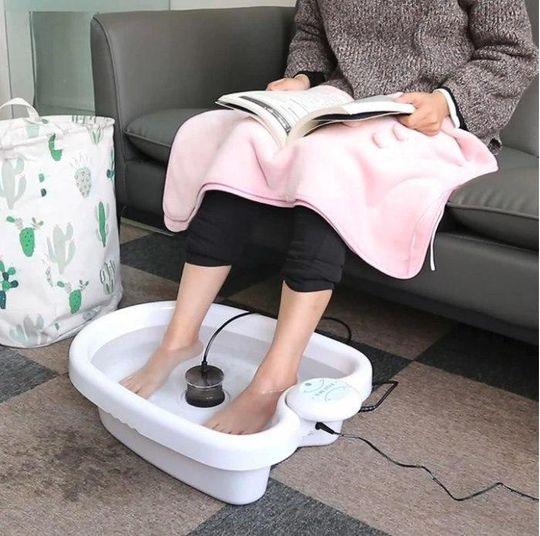 Ionic Detoxifying Foot Spa System with Array & Power Adapter for Home Wellness Therapy | Thomler