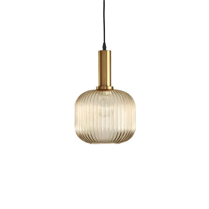 Pendant Light Glass 11.8 in E27 Colored Dining Room Kitchen Island Hanging Ceiling Fixture Vintage Retro | Thomler