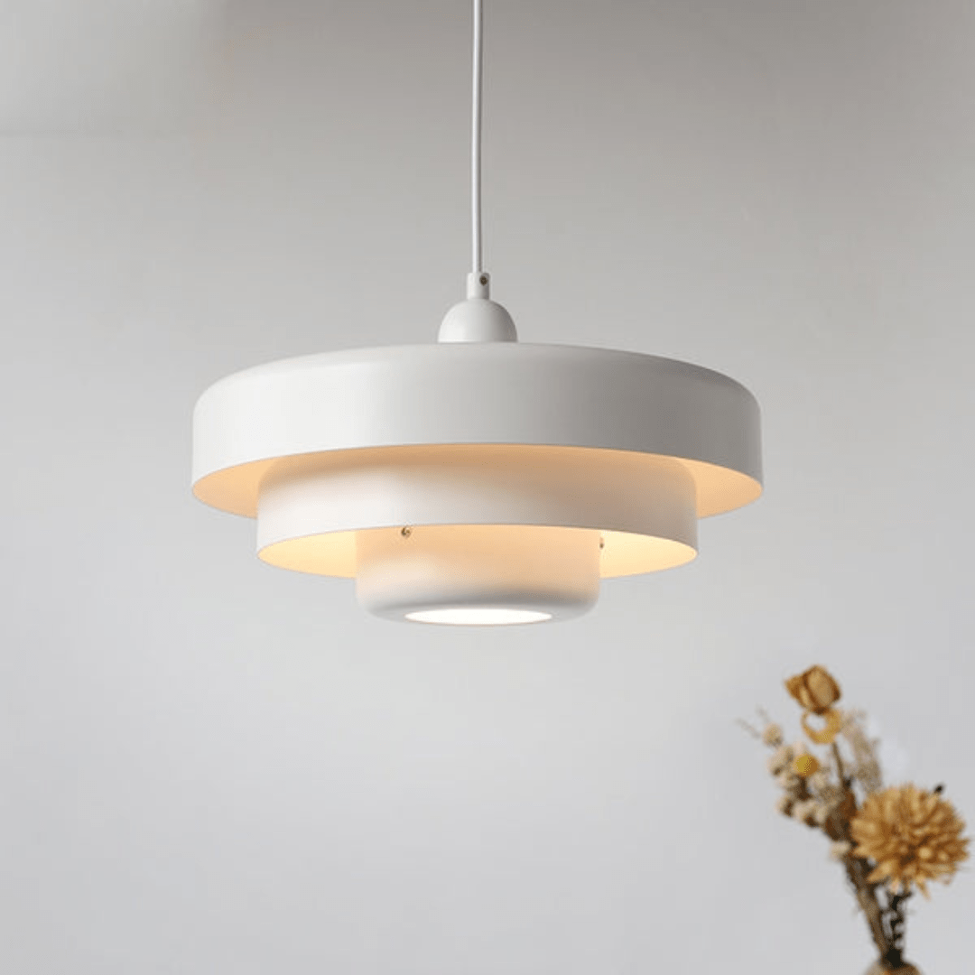 Modern Minimalist Pendant Light 14-Inch Dome Metal Ceiling Fixture Dining Room Kitchen Cafe Nordic Style Home Lighting | Thomler