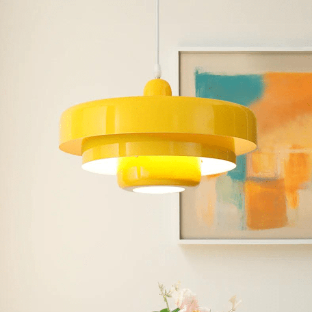 Modern Minimalist Pendant Light 14-Inch Dome Metal Ceiling Fixture Dining Room Kitchen Cafe Nordic Style Home Lighting | Thomler