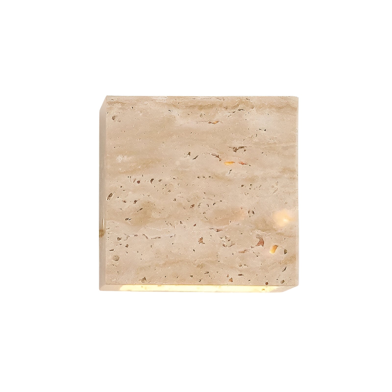 Wall Light Travertine Stone 6.3 in Outdoor Up Down LED Waterproof Garden Patio Fixture Modern Minimalist Exterior Sconce | Thomler