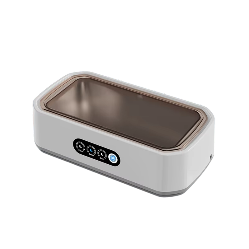 Ultrasonic Jewelry Cleaner 22oz Tank Sonic Vibration for Rings Glasses Watches Dentures 3 Timer Settings Quiet Operation Stainless Steel | Thomler