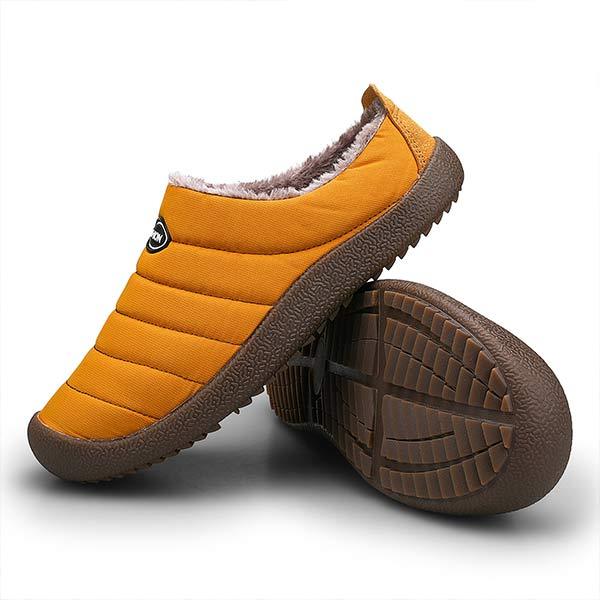 Men's Fleece-Lined Slippers with Non-Slip Sole for Indoor & Outdoor Winter Comfort | Thomler