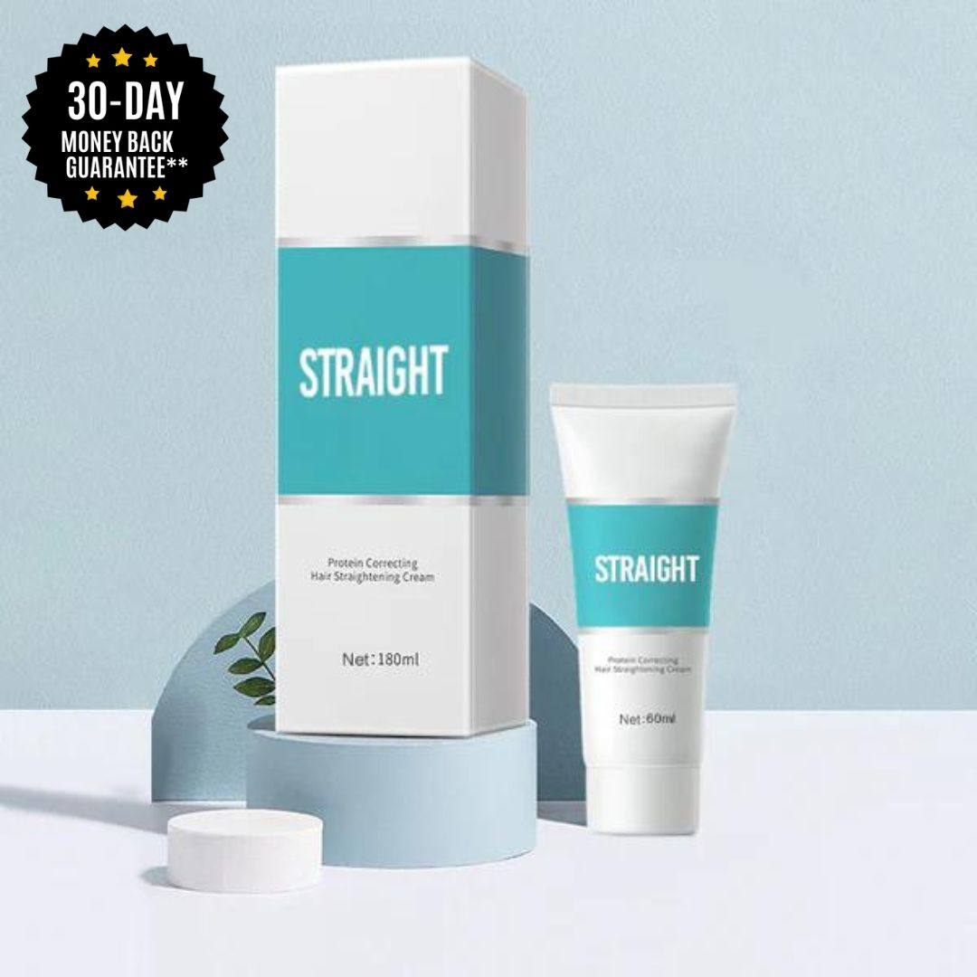 Keratin Smoothing Treatment Cream for Frizzy Curly Hair — Deep Conditioning Mask for Salon-Quality Straightening at Home — Nourishing | Thomler