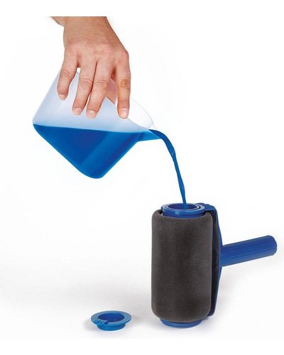 Self-Feeding Wall Applicator with Internal Paint Chamber for Fast, Drip-Free Painting of Rooms, Ceilings & Large Surfaces | Thomler