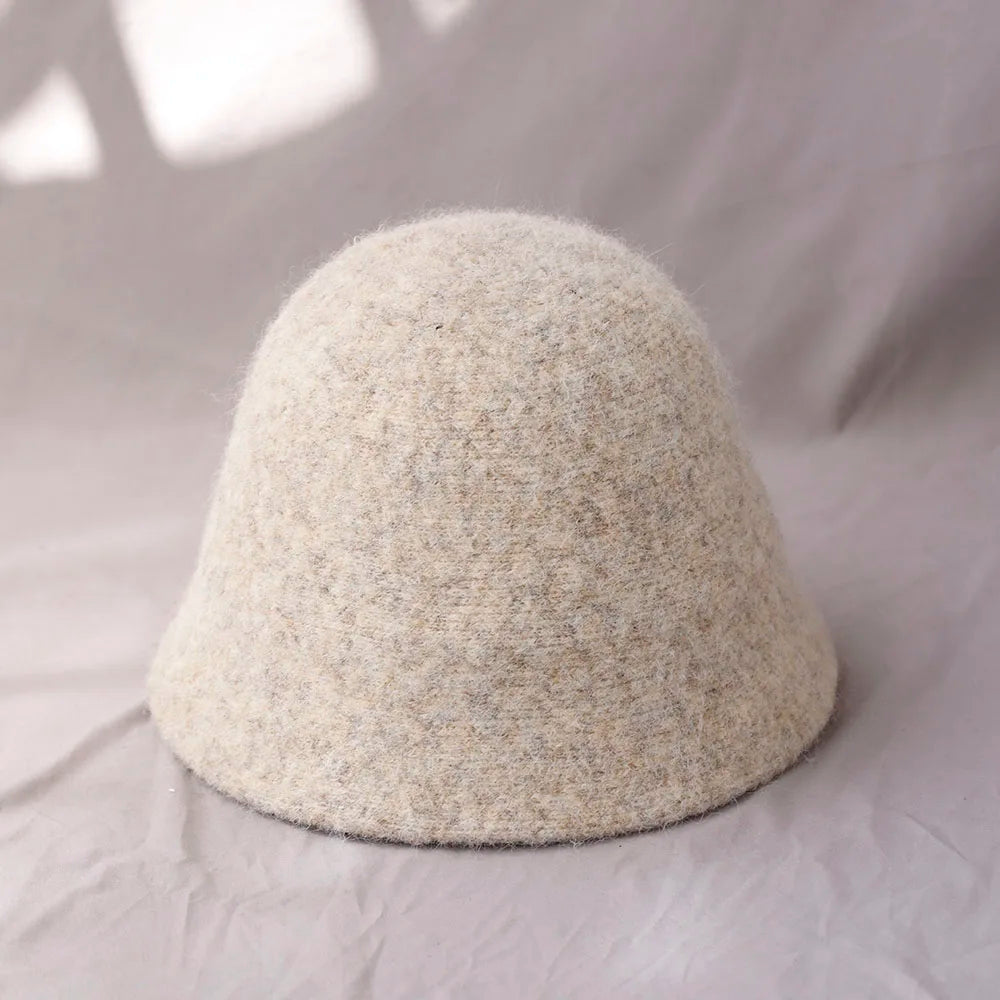 Soft Wool Winter Hat for Women – Foldable, Classic Fisherman Design for Cold Weather | Thomler