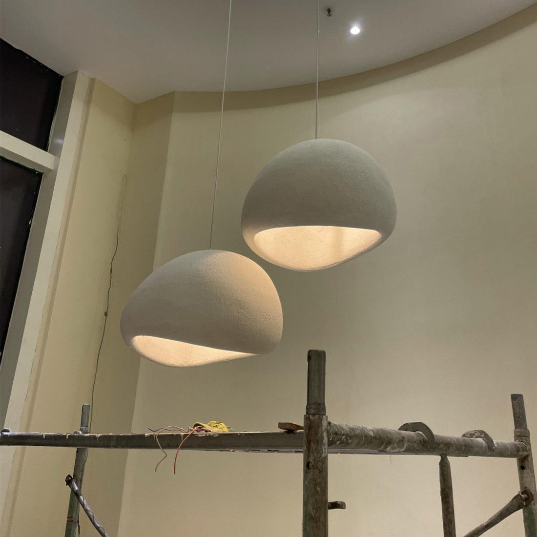 Khmara Pendant Light LED 11.8 in Grey Indoor Ceiling Lamp Adjustable Hanging | Thomler