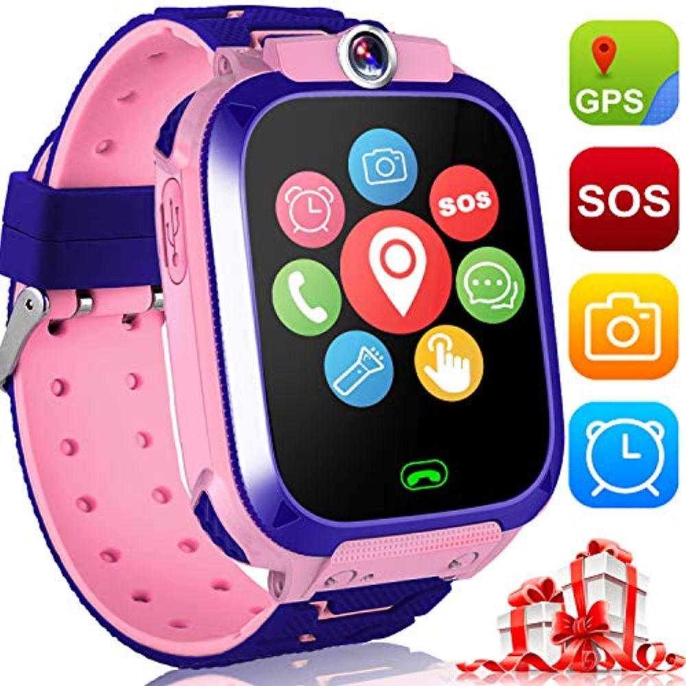 Kids GPS Smartwatch with Camera, Phone Calls & SOS Button for Safety and Real-Time Location Tracking | Thomler