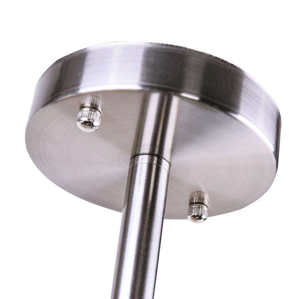 Ceiling Lamp Metal 60.0 cm Black Semi Flush Dining Room Kitchen Sputnik Light Fixture Eight Arm Modern Ceiling Light | Thomler