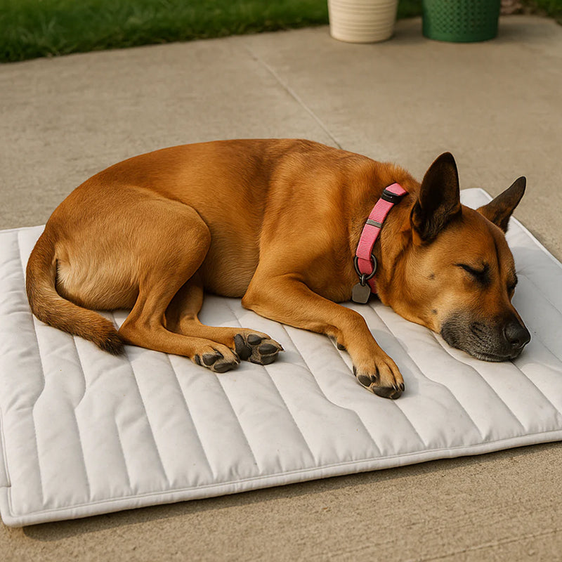 Self-Activating Pet Bed Pad for Dogs – Heat-Dissipating Resting Surface with Machine Washable Fabric & Portable Design | Thomler