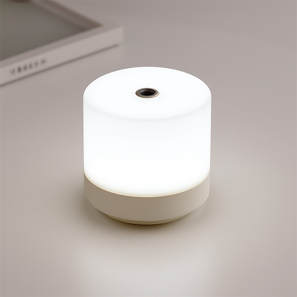 USB Touch-Control Bedside Lamp with 3 Brightness Levels – Portable LED Reading Light for Desk, Nightstand & Dorm Room | Thomler