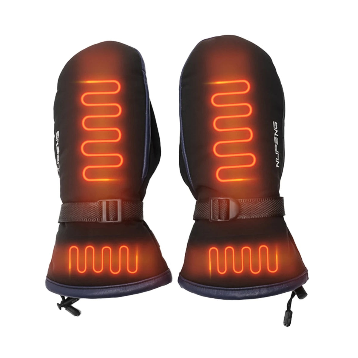 USB Powered Heated Winter Gloves with Dual-Zone Warming & Anti-Slip Palm for Outdoor Activities | Thomler