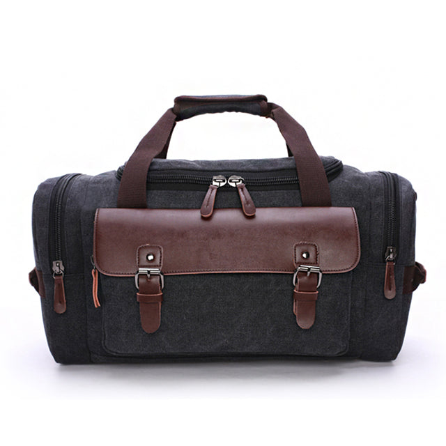 Spacious Travel Duffel Bag with Waterproof Finish & Scratch-Resistant Leather Canvas | Thomler