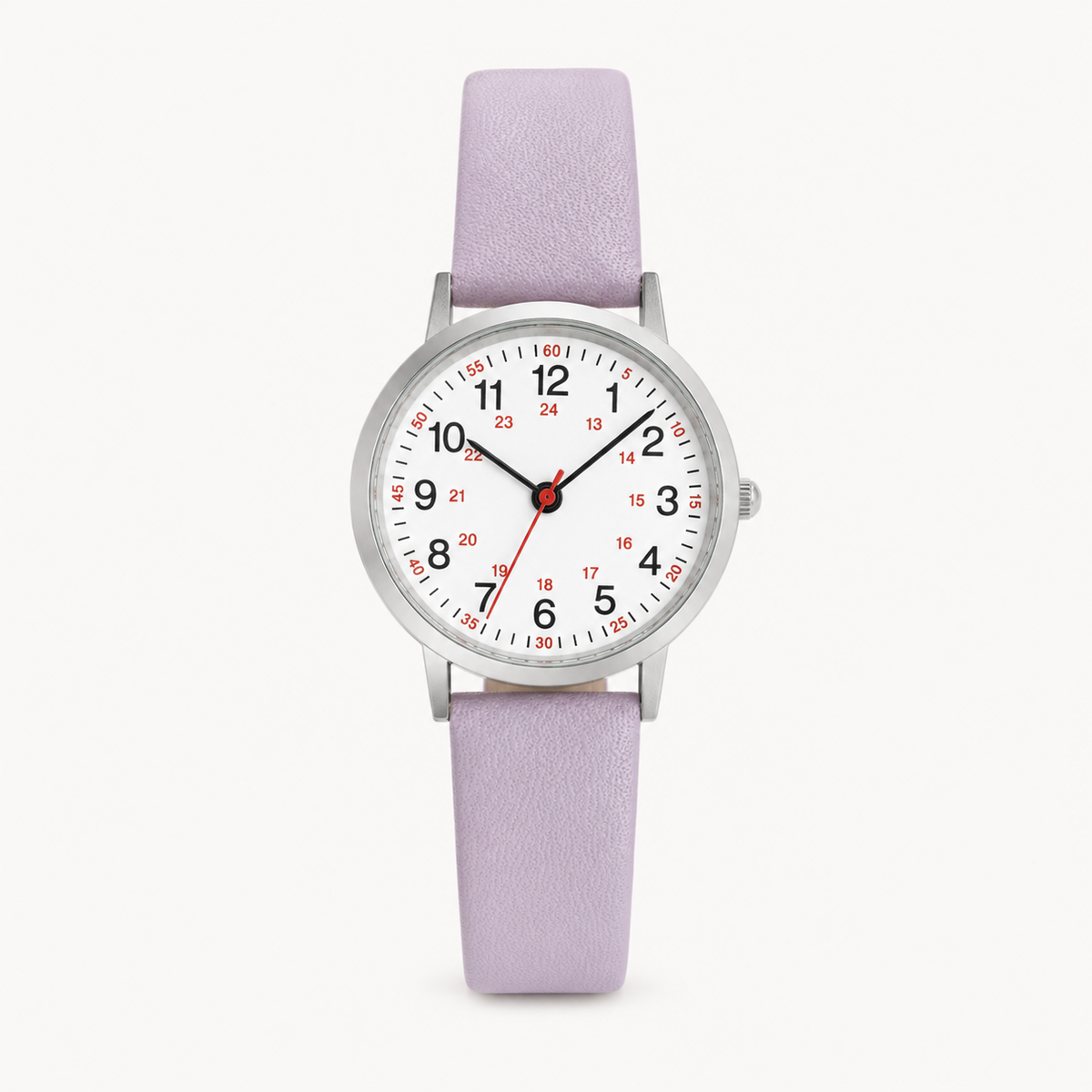 Clip-On Analog Watch with Second Hand – Silicone Band Timepiece for Medical & Healthcare Professionals | Thomler