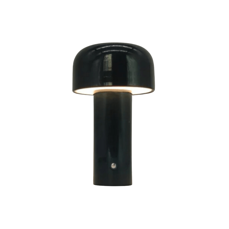 Table Lamp Plastic 25.0 cm Yellow Wireless Bedside Mood Lighting USB Rechargeable LED Mushroom Accent Light | Thomler