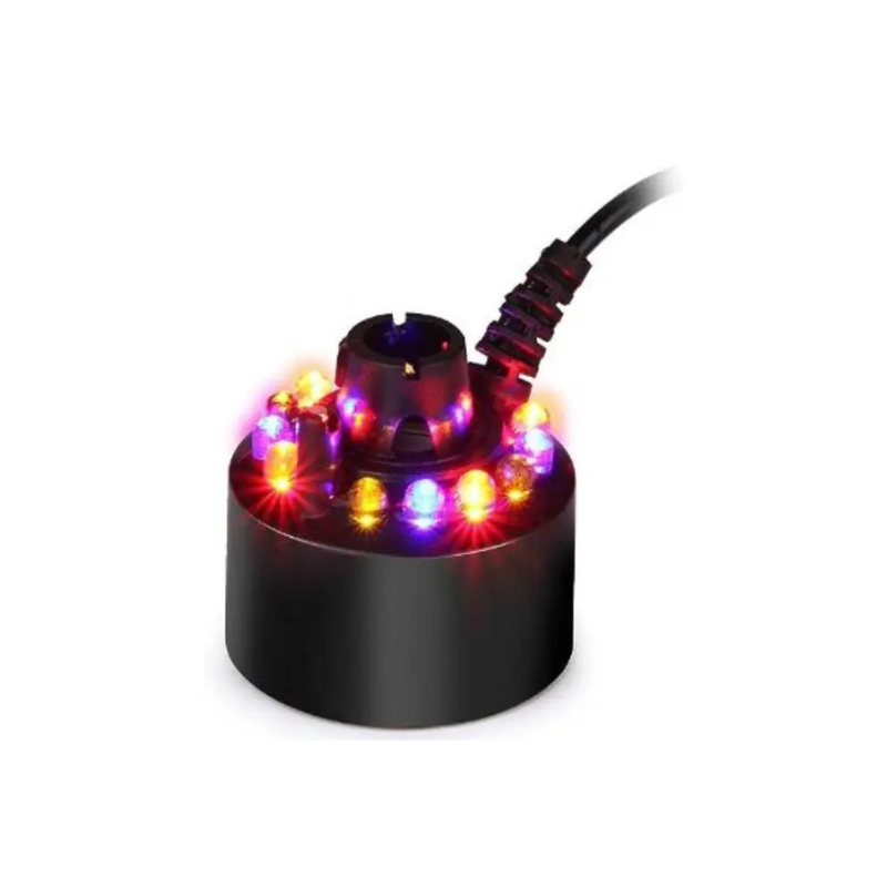 Ultrasonic Fog Machine with Color LED Lights – 8-Hour Runtime for Halloween & Parties | Thomler