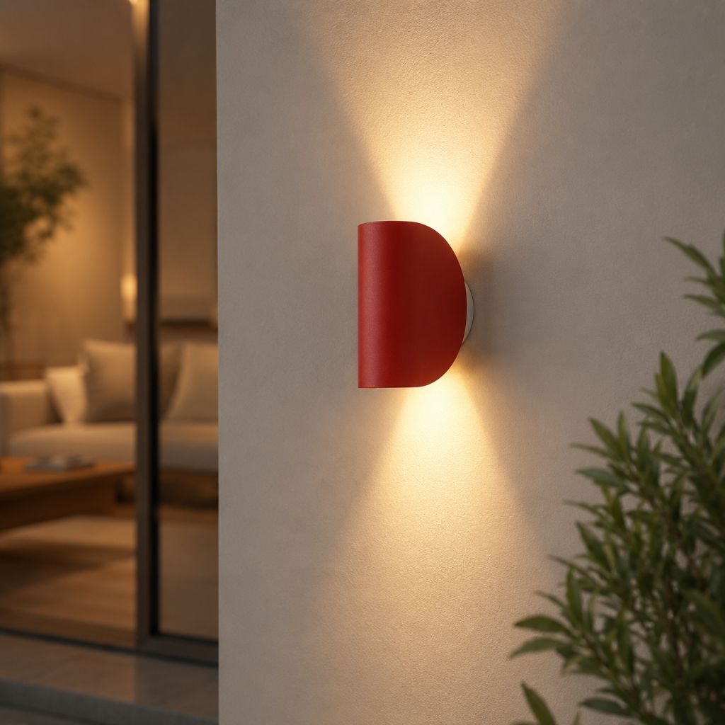 Dual-Beam Adjustable LED Wall Light – Aluminum Up-Down Sconce for Hallways & Bedrooms – Rotatable Accent Fixture for Modern Interiors | Thomler