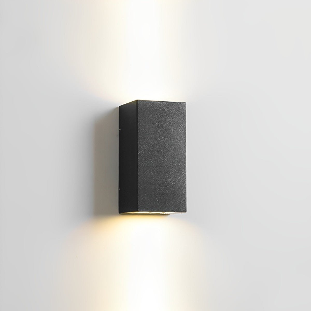Wall Lamp Aluminium 21.0 cm Matte Black Outdoor Up Down LED Facade Garden Entrance Lighting Waterproof | Thomler