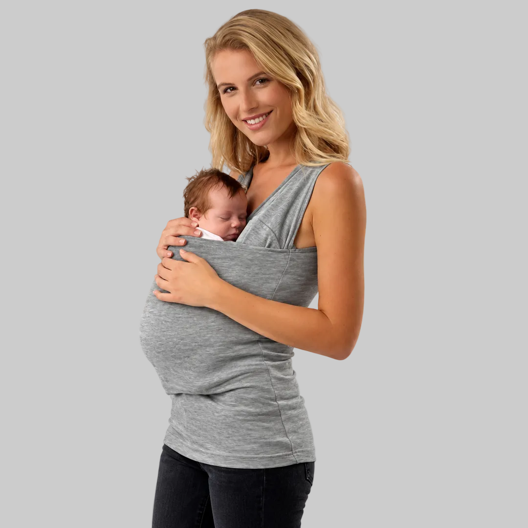 Hands-Free Baby Carrier Shirt – Soft Stretchy Fabric for Secure Bonding & Nursing | Thomler