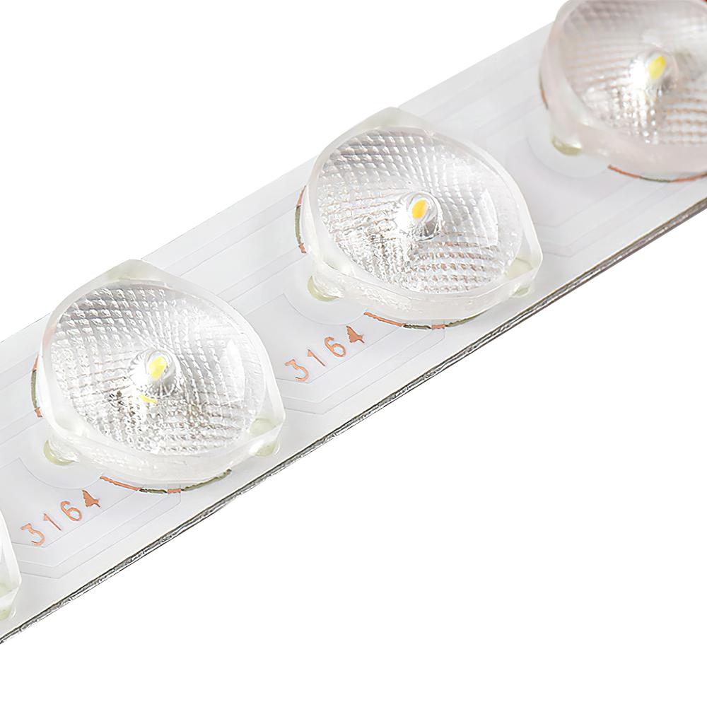 Dimmable Hardwired Ceiling Light Fixture Wood Rim Acrylic Shade 5-Color Temperature Adjustable LED Module for Kitchen Bedroom Living Room | Thomler