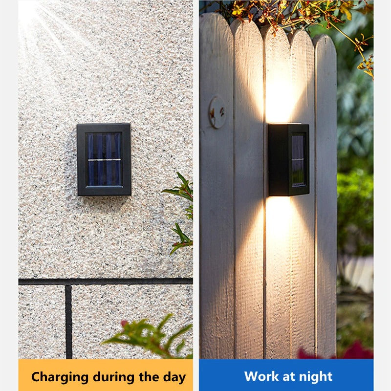 Solar LED Outdoor Light – Weather-Resistant Yard Path Accent Fixture with Auto On/Off for Fence Patio Garden | Thomler