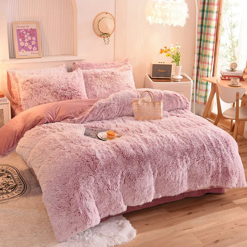 Ultra-Soft Sherpa Fleece Comforter Set – Plush Cloud-Like Warmth for Winter Nights | Thomler