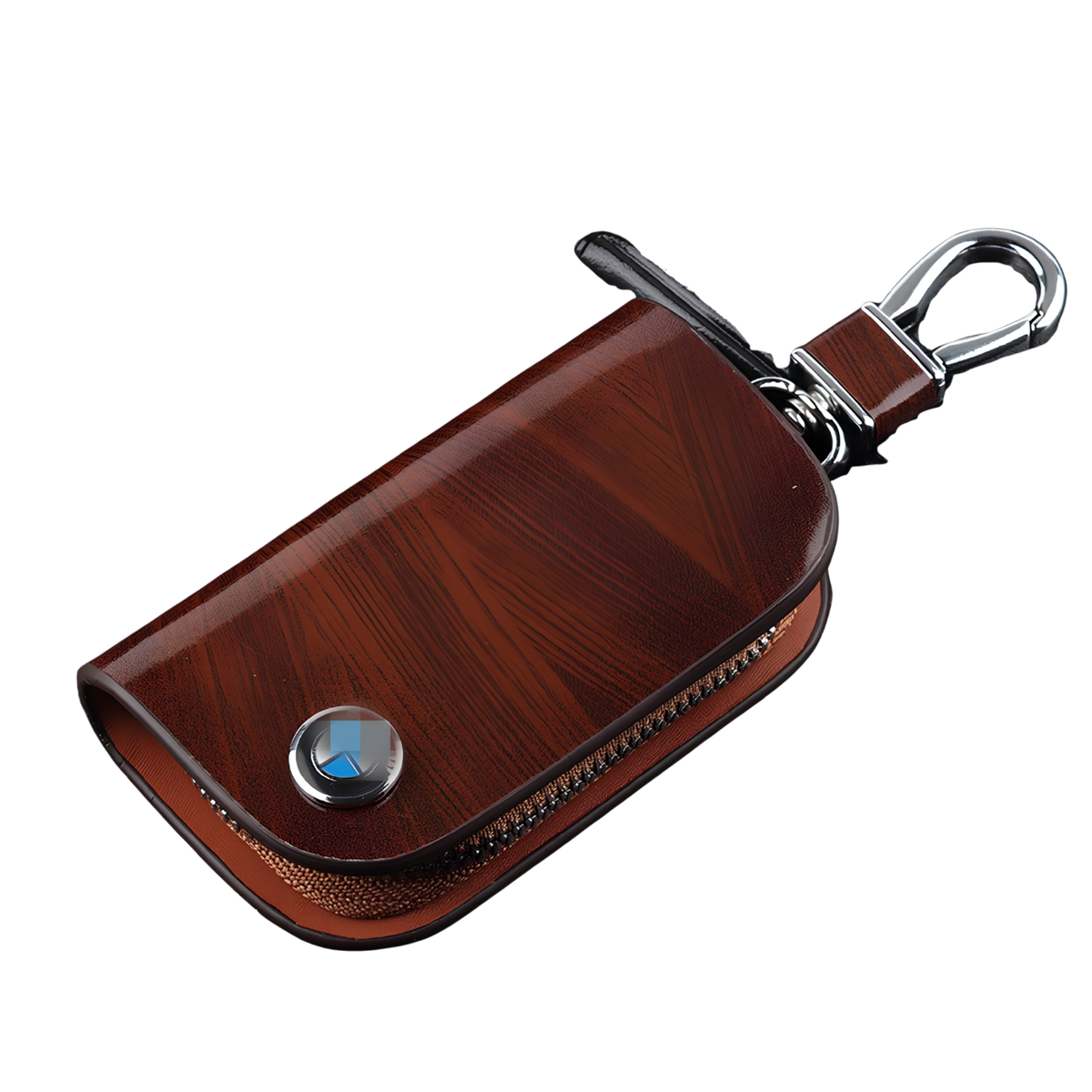 Signal Blocking Car Key Pouch with Dual-Chamber RFID Protection | Keyless Entry Anti-Theft Faraday Bag | Compact 5.5×4 in Shielded Holder | Thomler